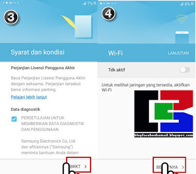 settingan hp android baru untuk pertama kali