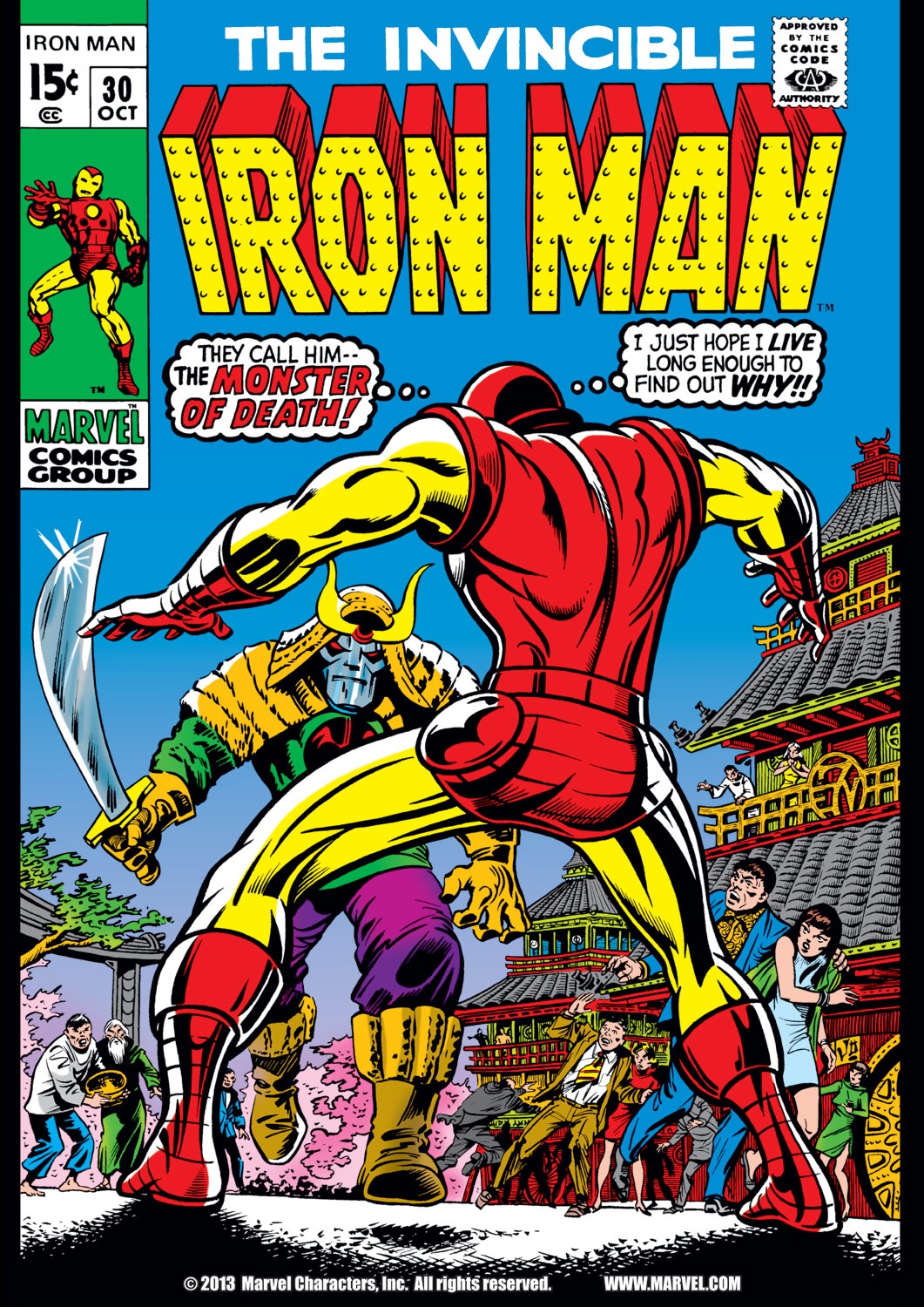 Read online Iron Man (1968) comic -  Issue #30 - 1