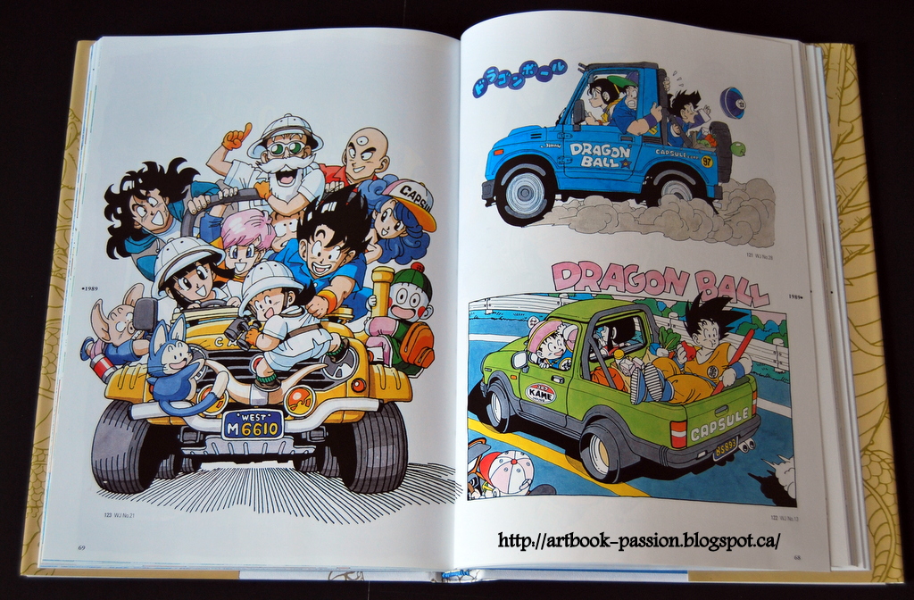 ARTBOOK PASSION: [ARTBOOK-CRITIQUE] - DRAGON BALL DAIZENSHUU - TOME I