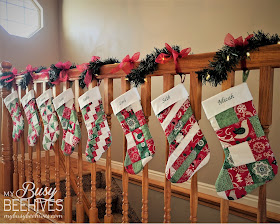 New Quilted Christmas stockings