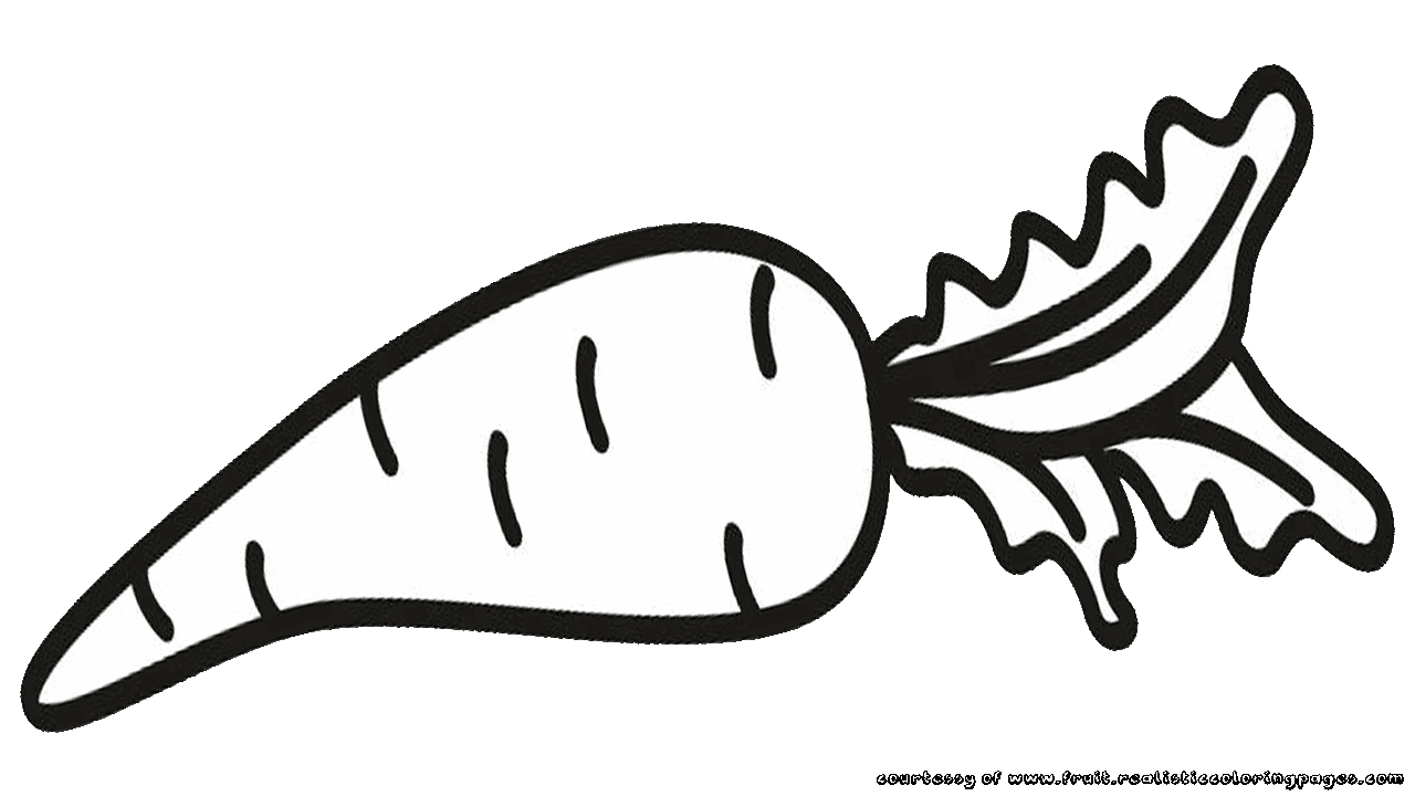 free black and white clipart carrot - photo #12