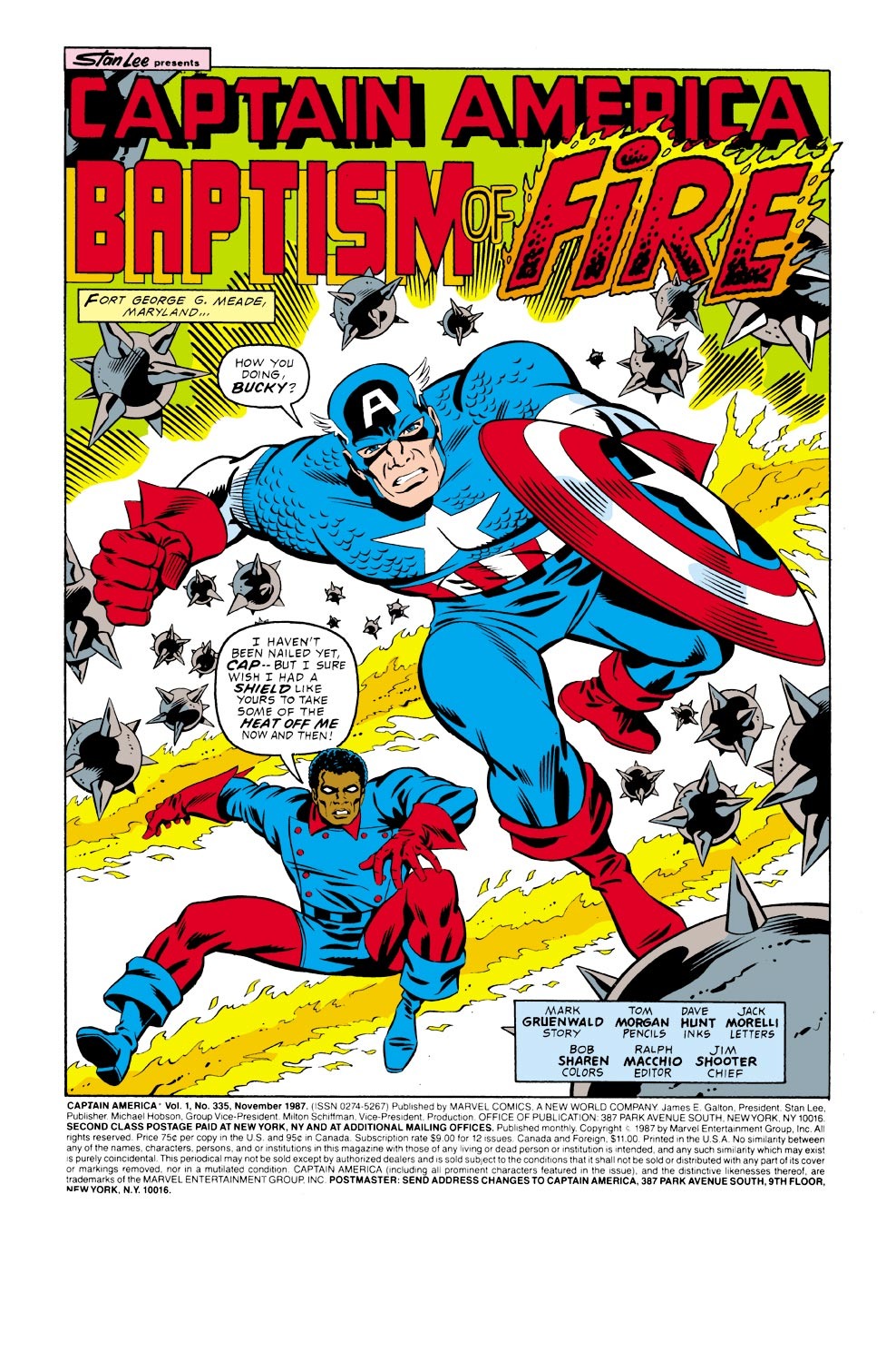 Read online Captain America (1968) comic -  Issue #335 - 2