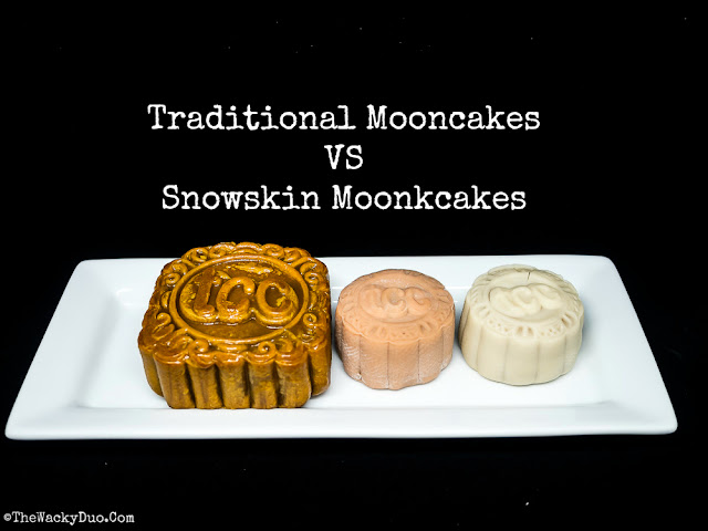 Traditional Baked Mooncakes vs Snowskin Mooncakes