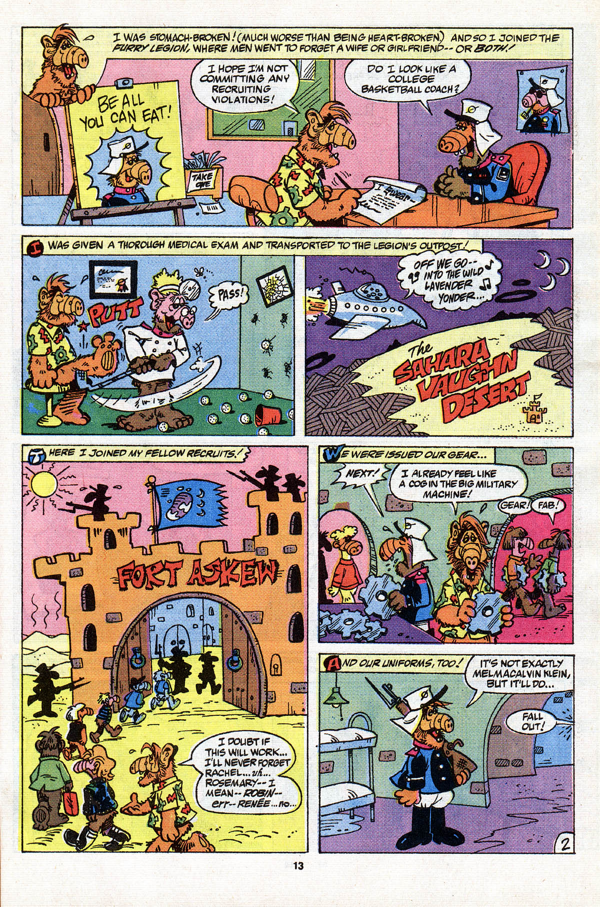 Read online ALF comic -  Issue #30 - 15