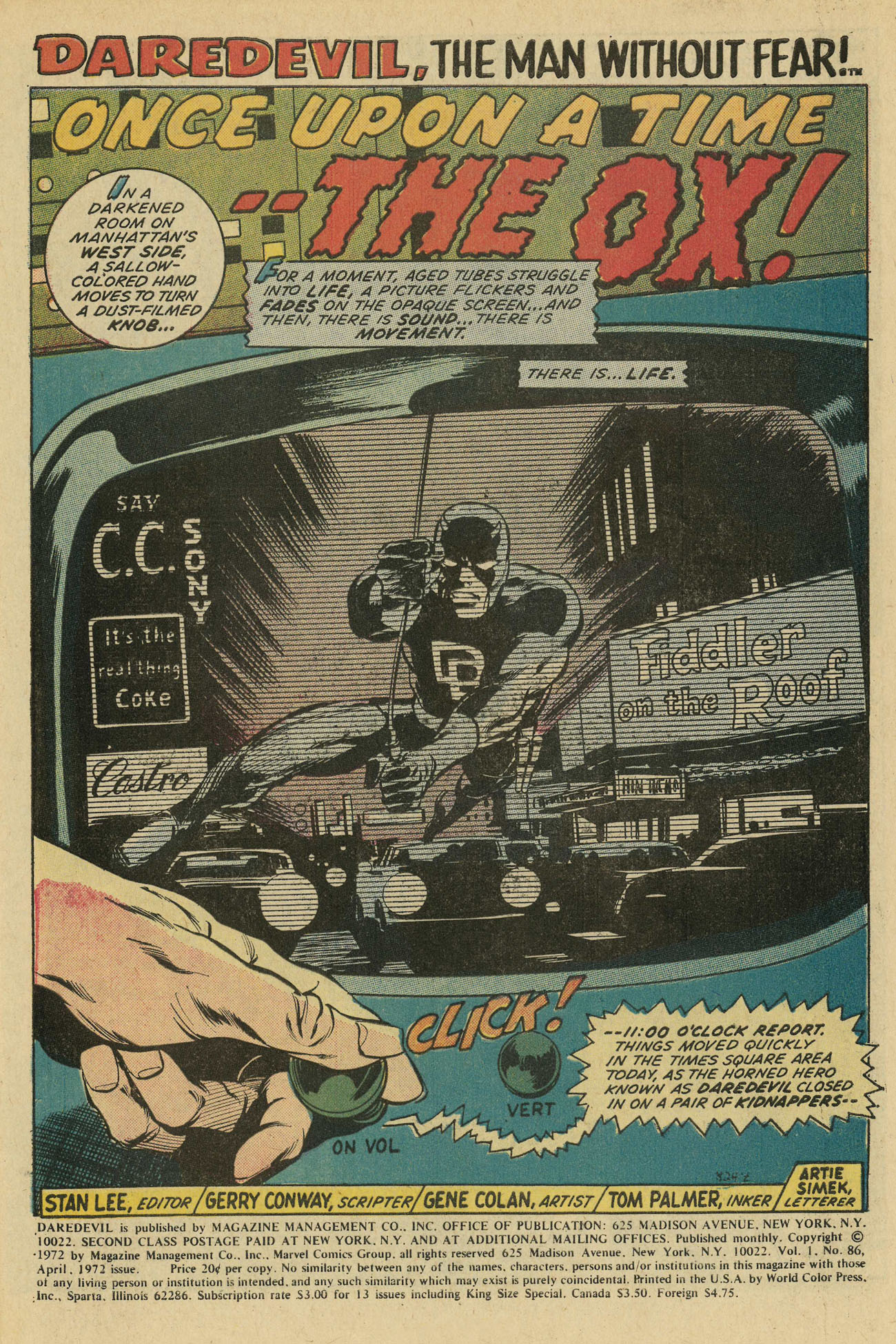 Read online Daredevil (1964) comic -  Issue #86 - 4