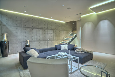 false ceiling led lighting for living room design