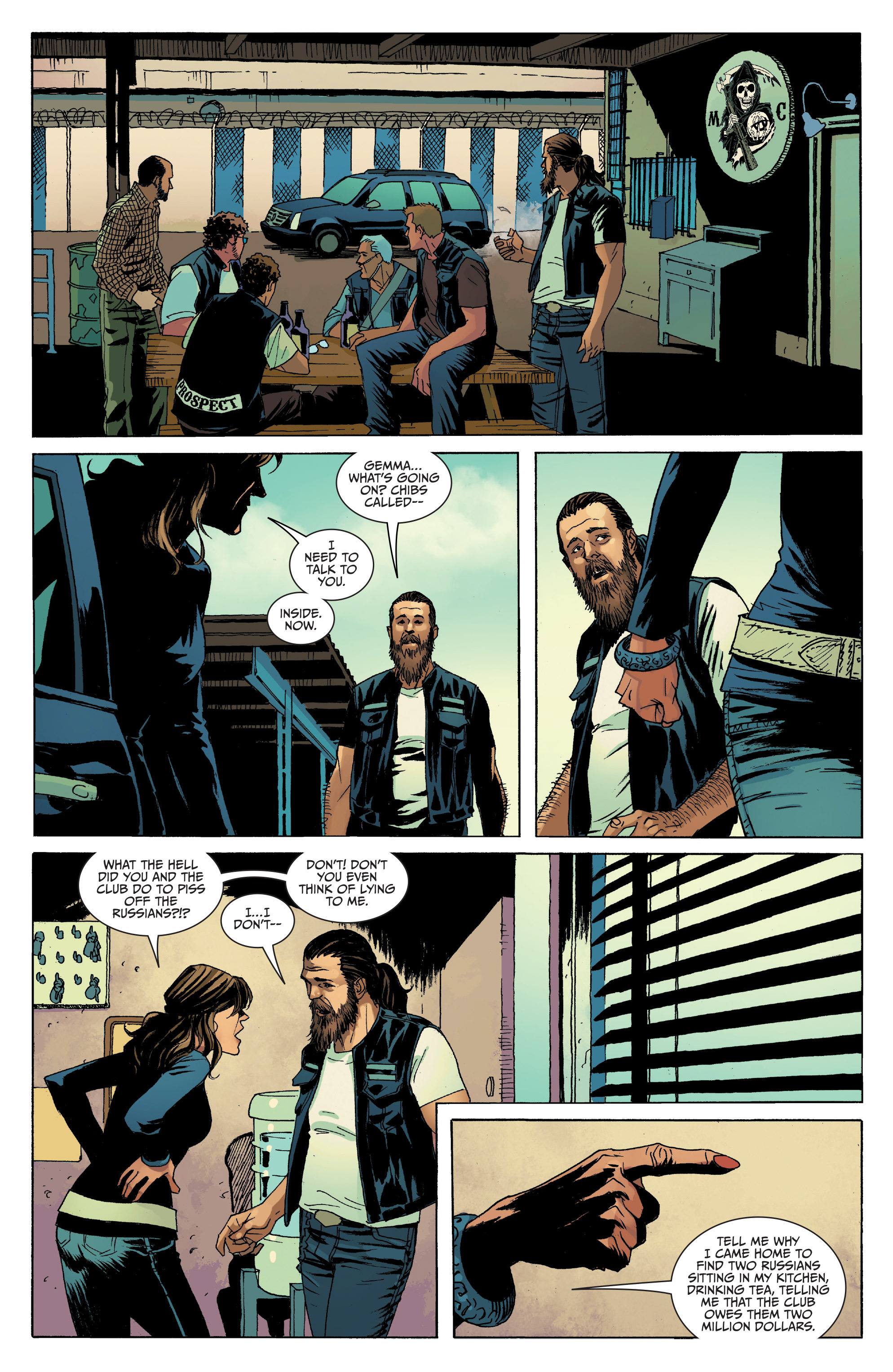 Read online Sons of Anarchy comic -  Issue #9 - 5