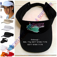 topi visor, topi golf, Topi tennis, topi olahraga, konveksi topi golf, jual topi golf custom