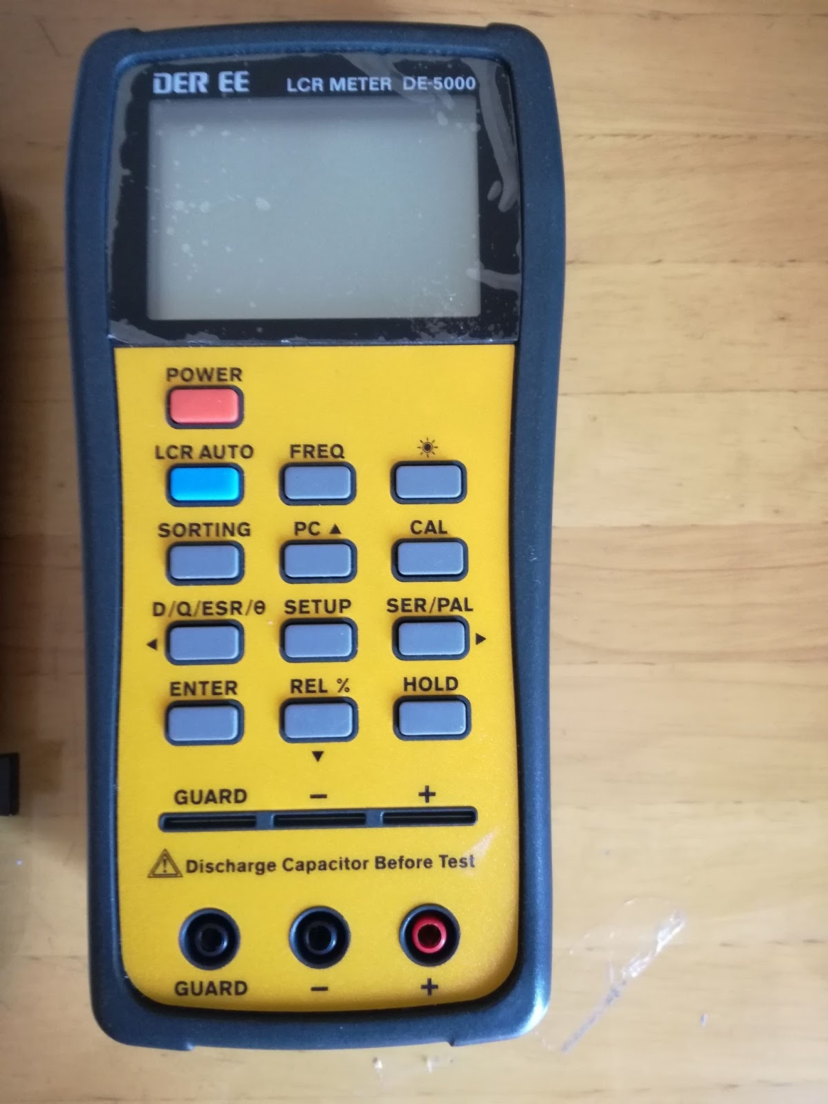JO1ACW LCR Meter DE5000修理
