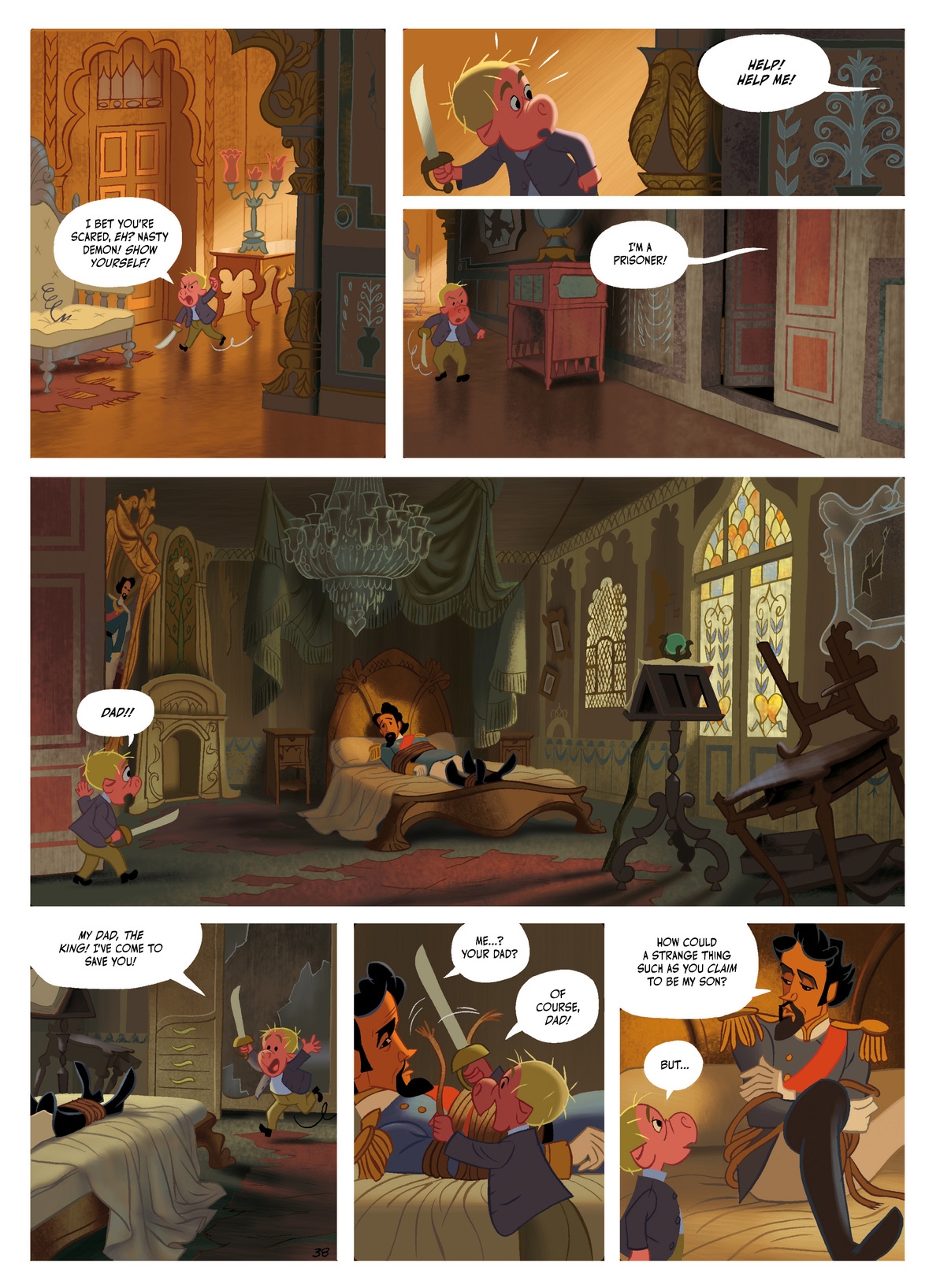 Read online Brussli: Way of the Dragon Boy comic -  Issue # TPB 3 - 45