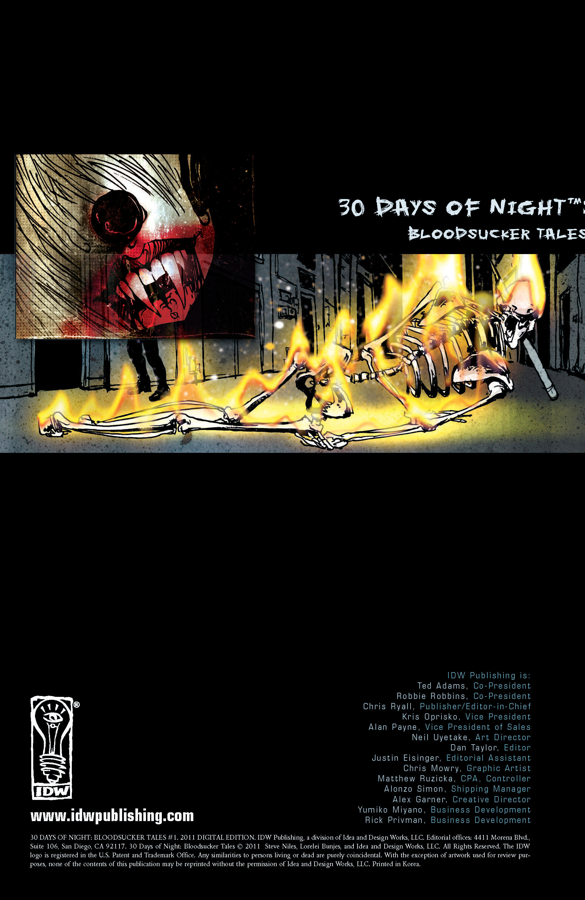 30 Days of Night: Bloodsucker Tales Issue #1 #1 - English 2