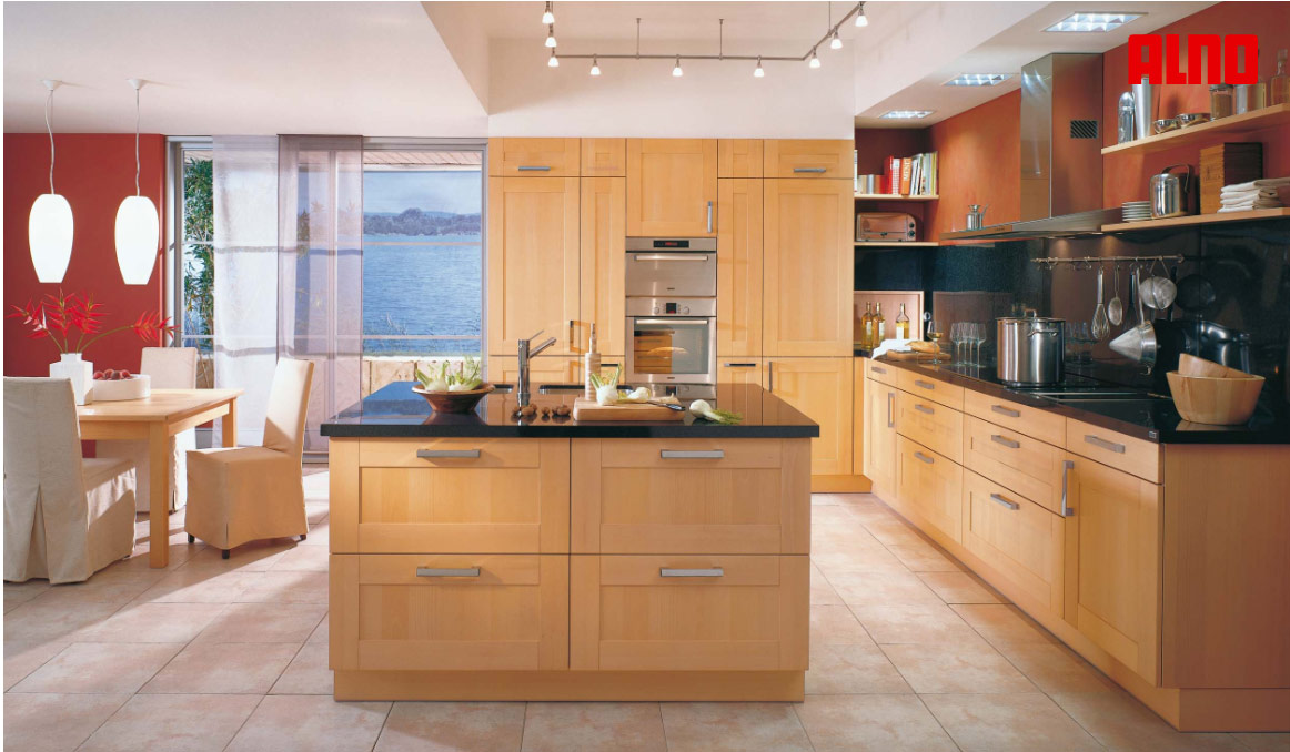 L Kitchen With Island