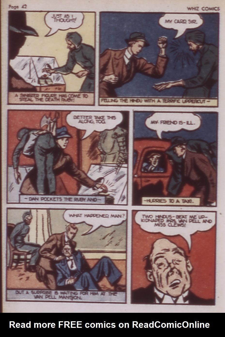 Read online WHIZ Comics comic -  Issue #3-April 1940 - 44