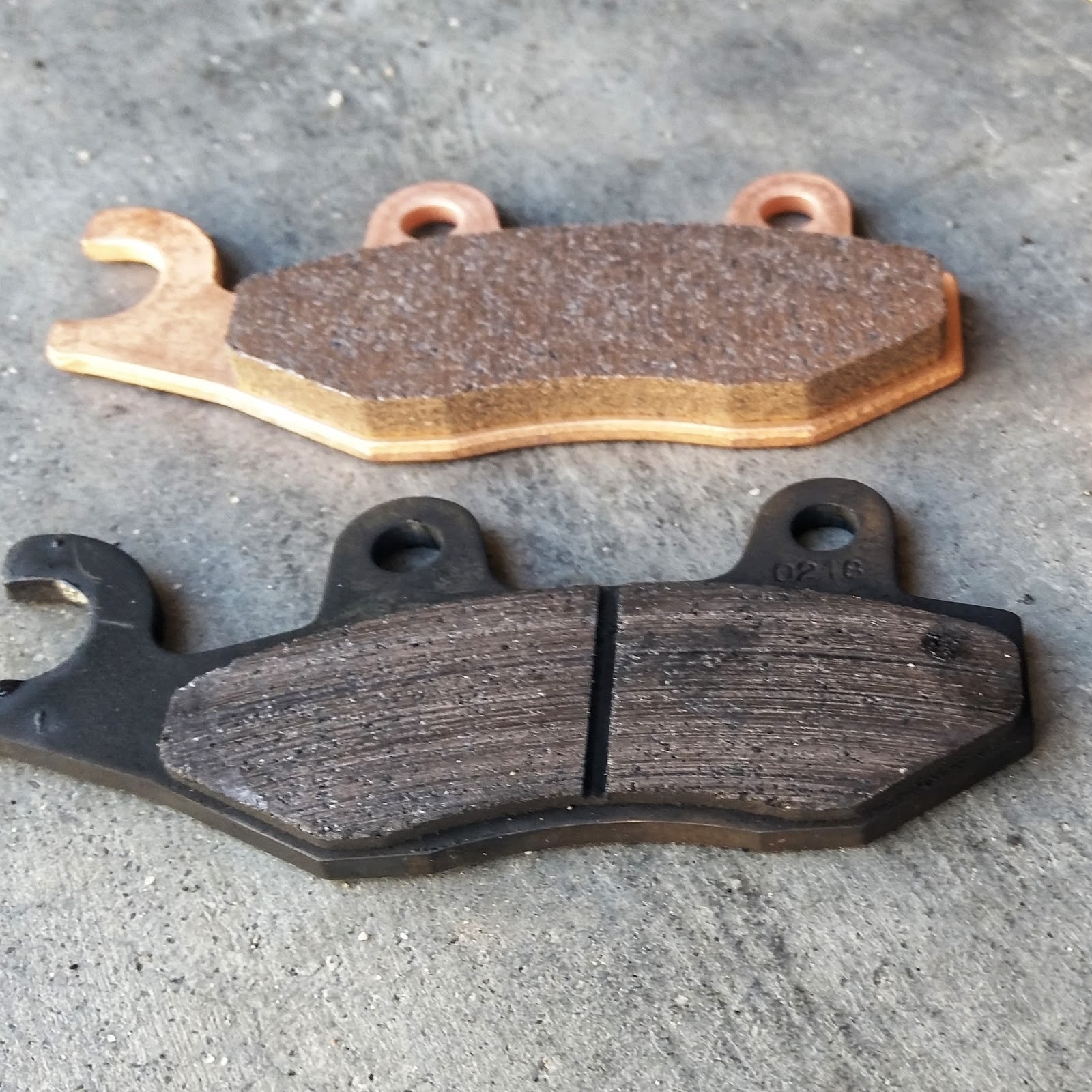 KLR650 Adventures Changing the Brake Pads