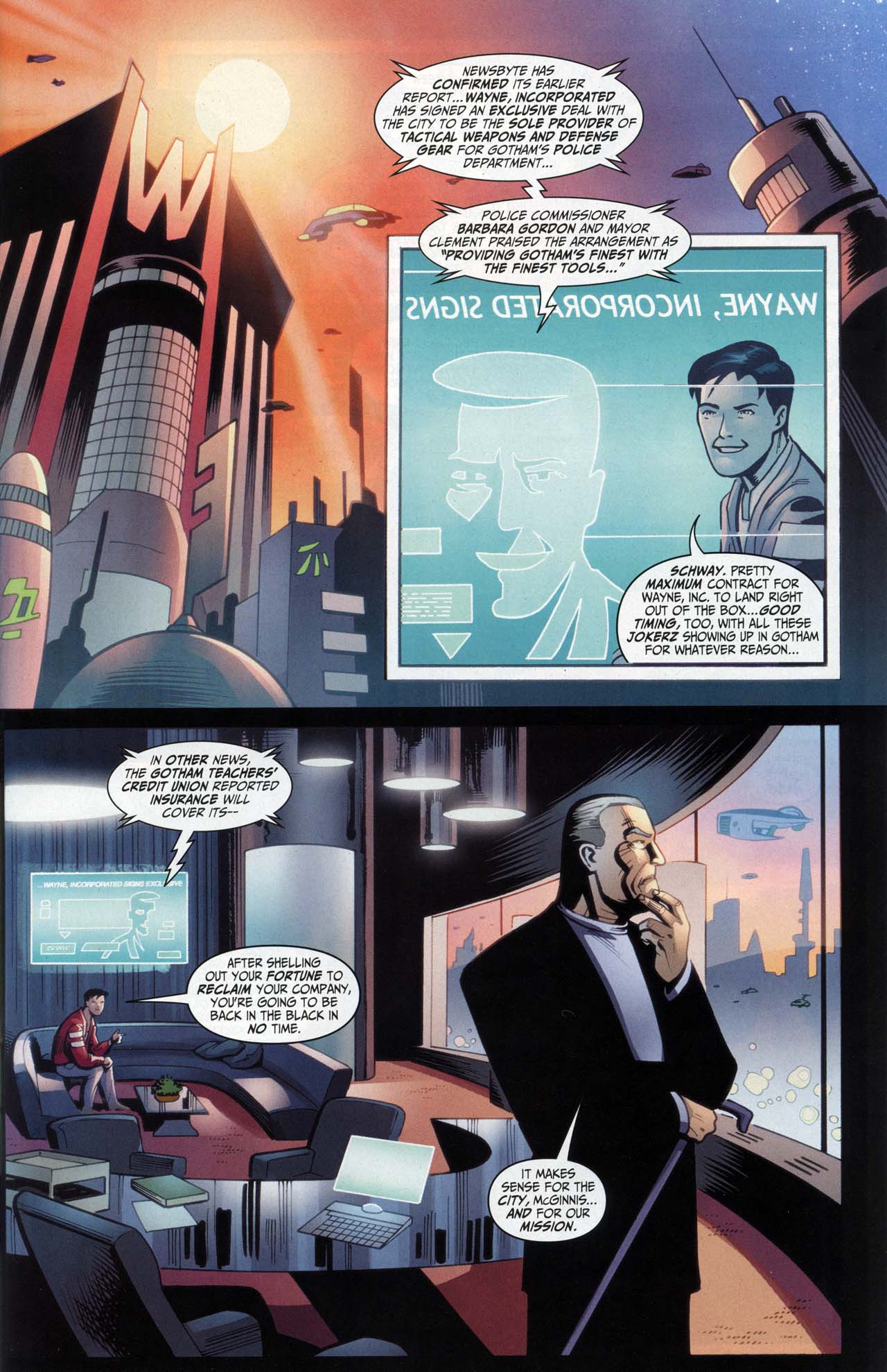 Read online Batman Beyond Unlimited comic -  Issue #2 - 11