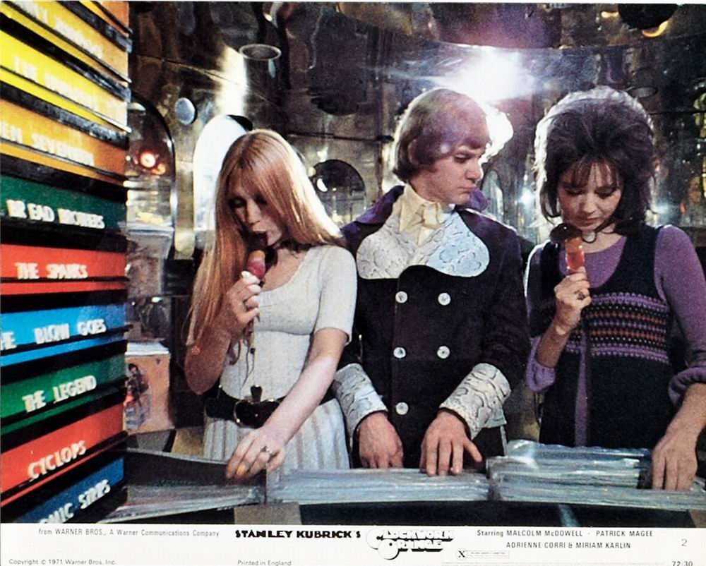 100 Years of Cinema Lobby Cards A Clockwork Orange (1971) 100 Years of Cinema Lobby Cards A Clockwork Orange (1971)