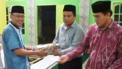 Dikunjungi Tim Safari Ramadhan,  Ketua Masjid Sungai Durian Zulkarnidi : Terima Kasih Atas Perhatian Pemerintah