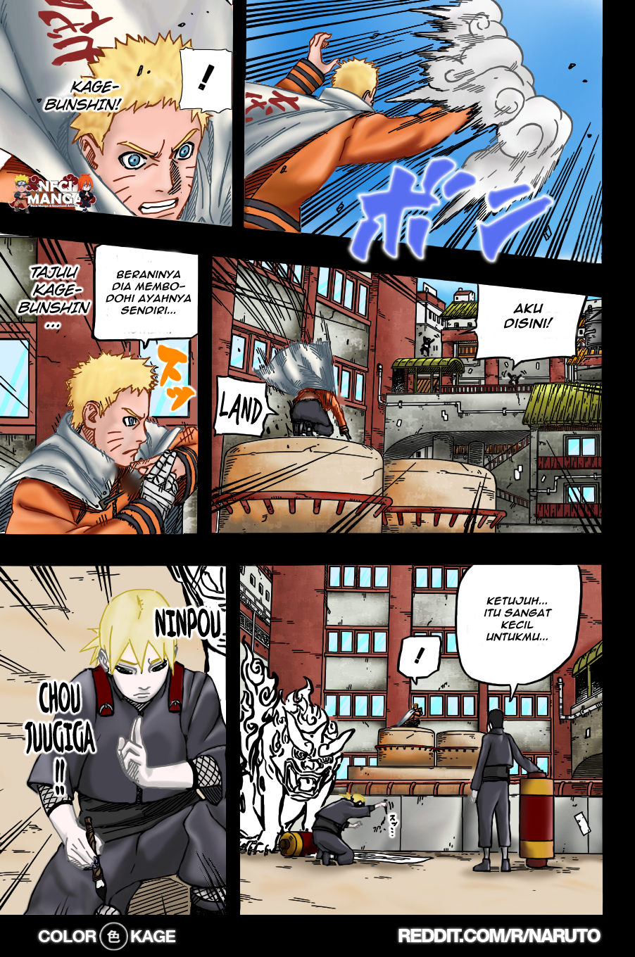 Komik Naruto Gaiden 701 / 001 Uchiha Sarada [ Full Color ] Berbagi