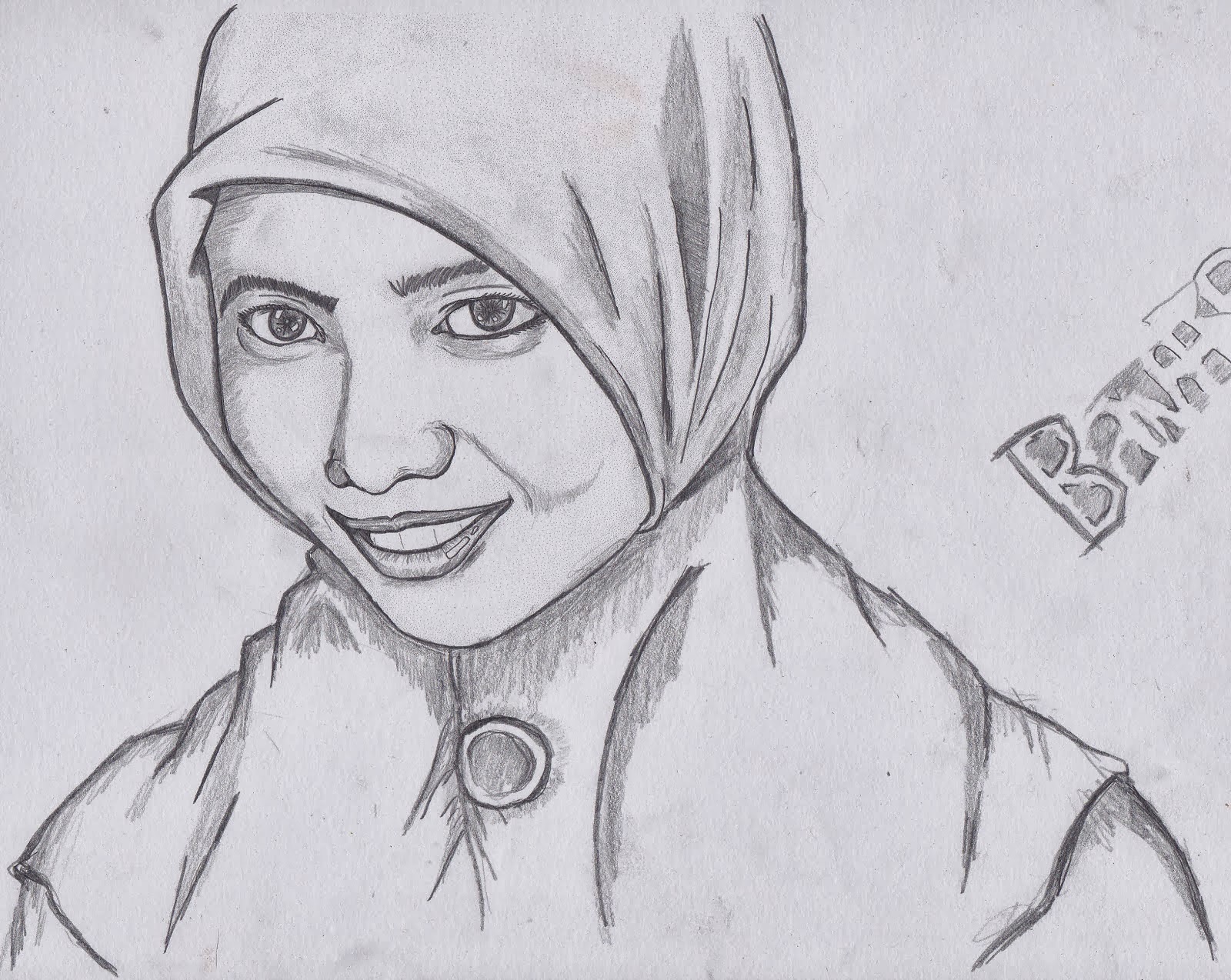 Gambar Sketsa Orang