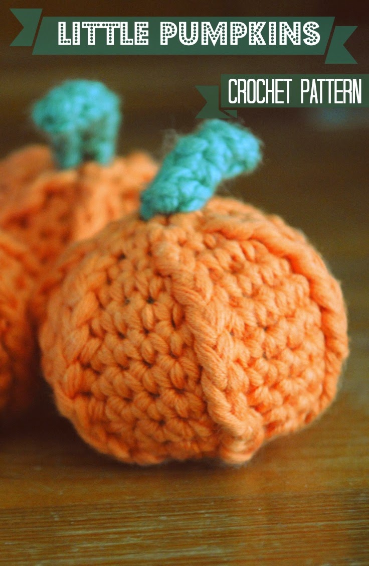 Free little pumpkins crochet pattern