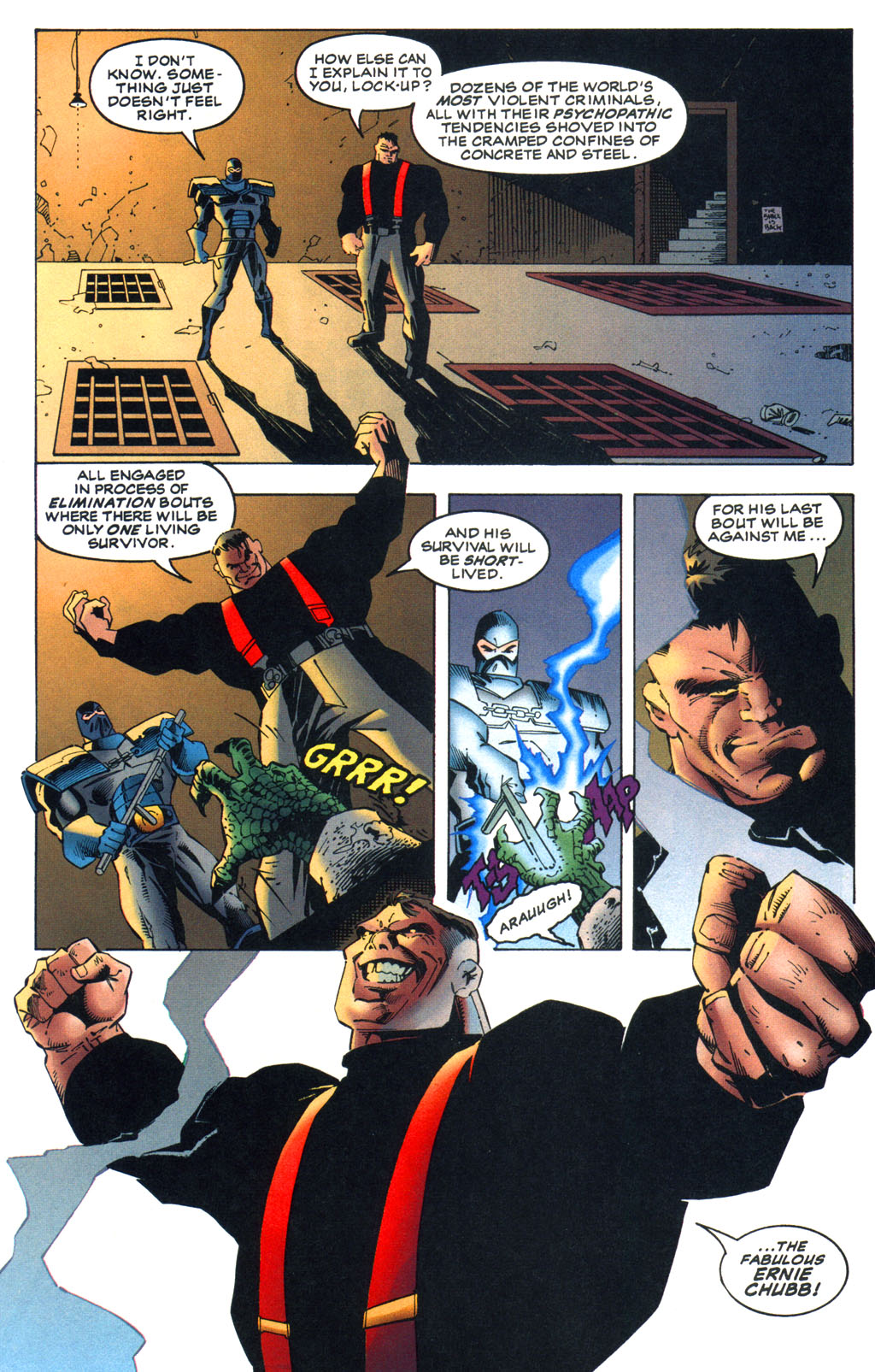 Read online Batman/Wildcat comic -  Issue #1 - 18