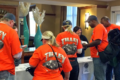 Event Participants Check-In At Their Hotel #KPCHARITYRIDE 