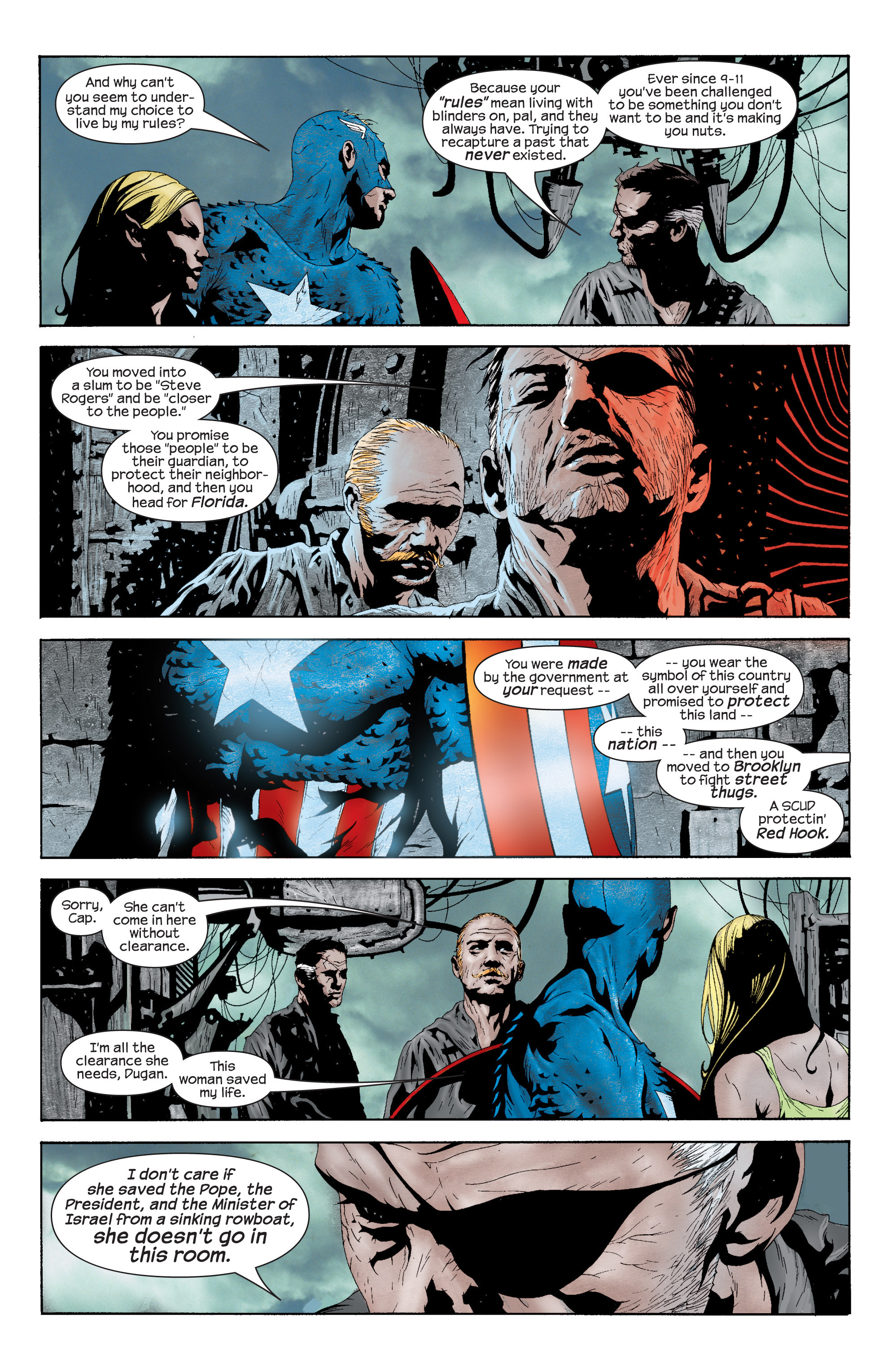 Read online Captain America (2002) comic -  Issue #10 - 21