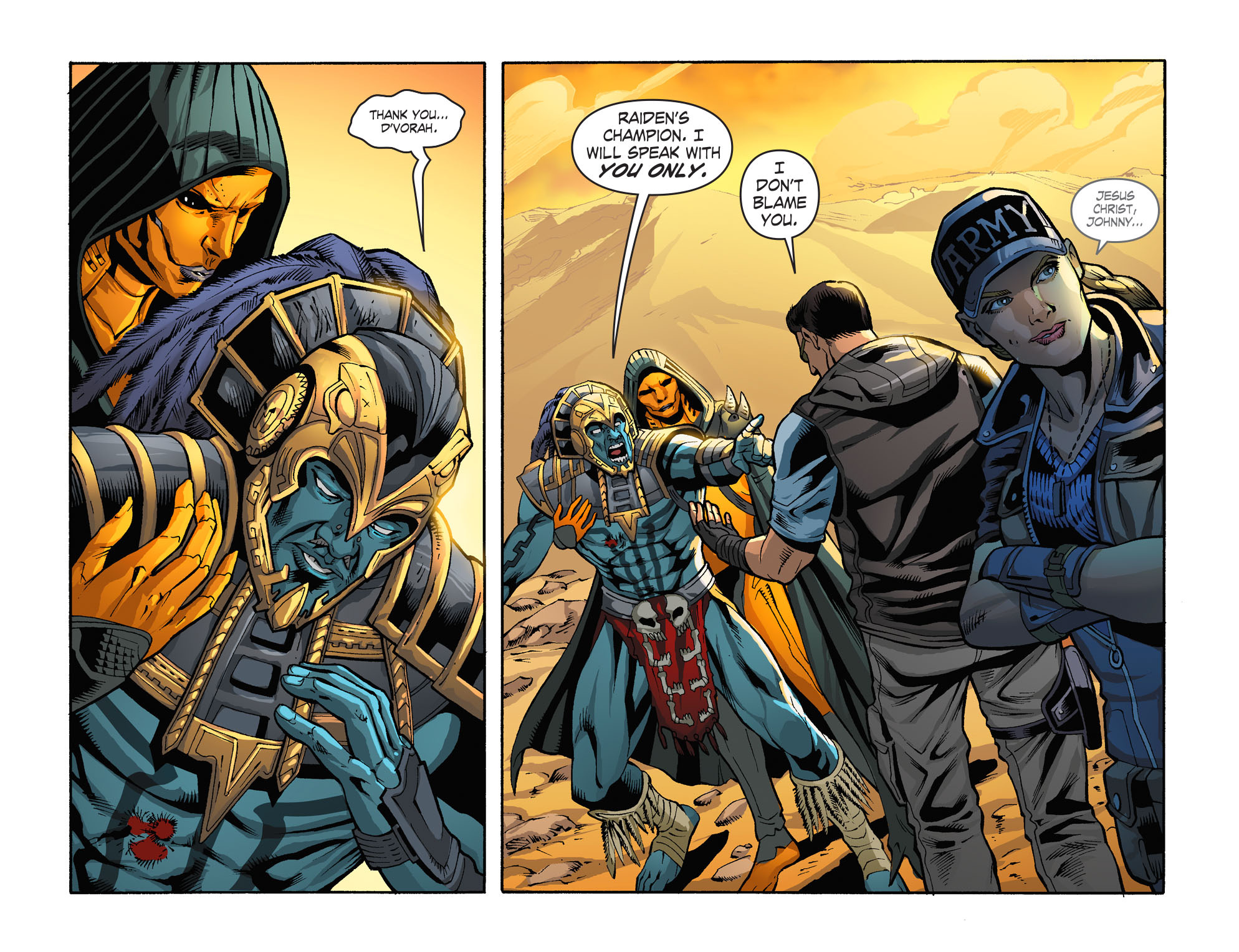Read online Mortal Kombat X [I] comic -  Issue #9 - 6