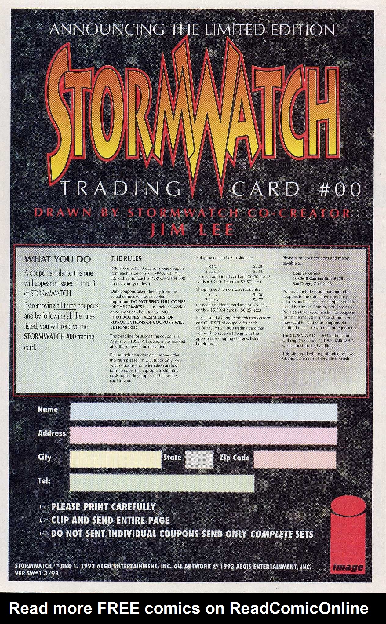 Read online Stormwatch (1993) comic -  Issue #1 - 29