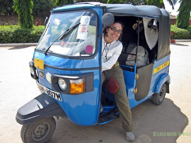 El tuk-tuk que nos trajo a las 3 desde Malindi El tuk-tuk que nos trajo a las 3 desde Malindi