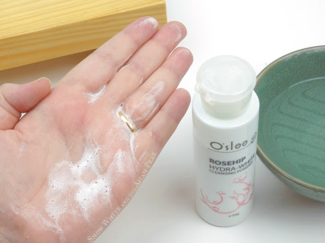 O'slee Rosehip Hydra-White Cleansing Powder review