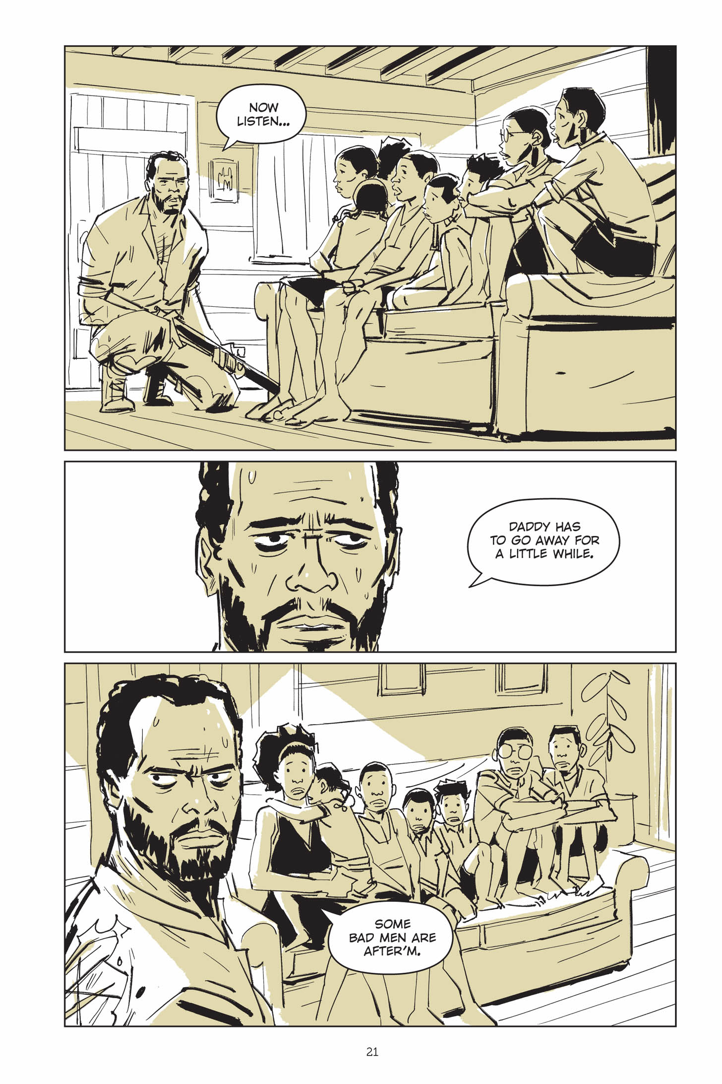 Read online Now Let Me Fly: A Portrait of Eugene Bullard comic -  Issue # TPB (Part 1) - 27