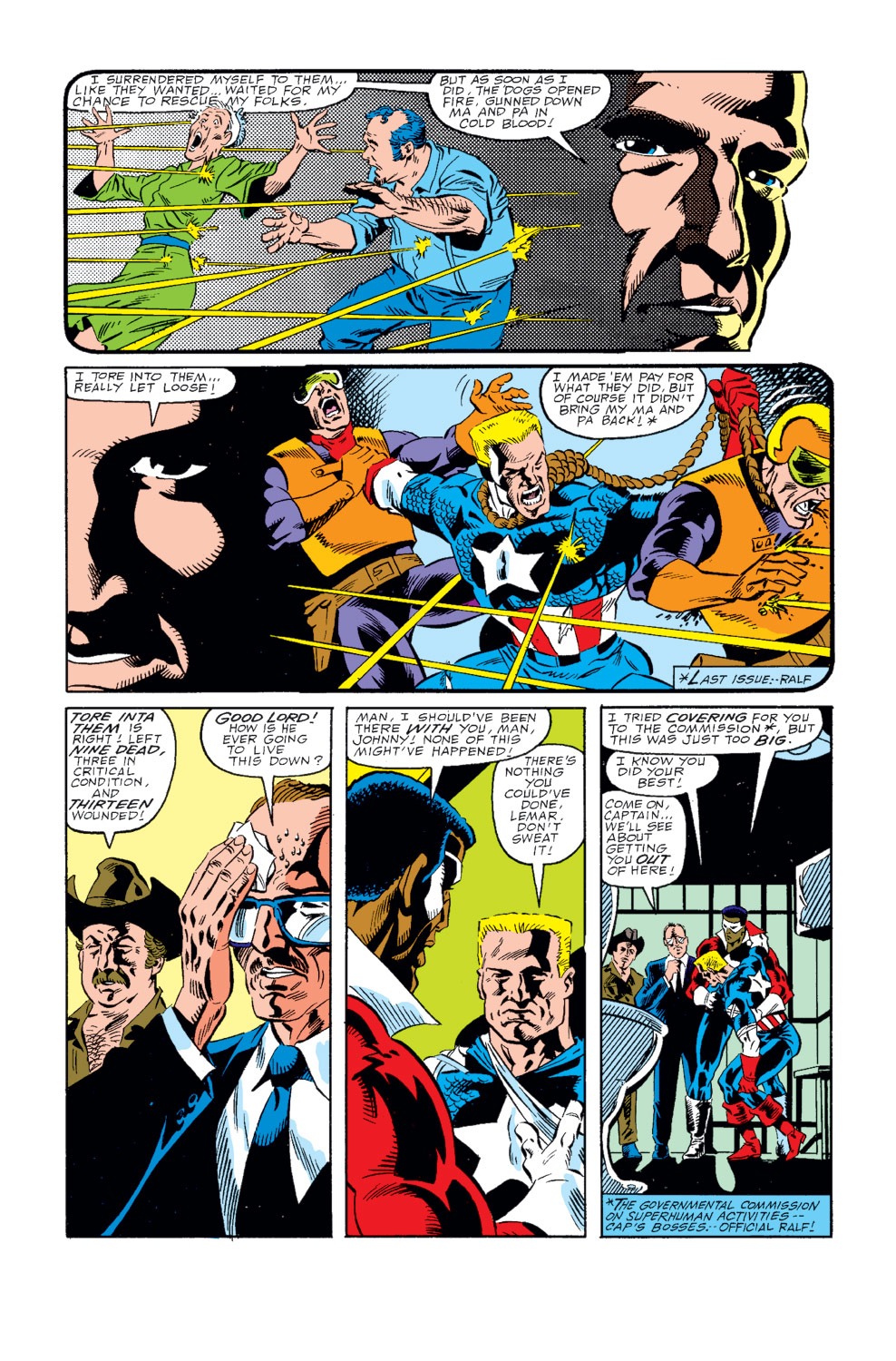 Read online Captain America (1968) comic -  Issue #346 - 4