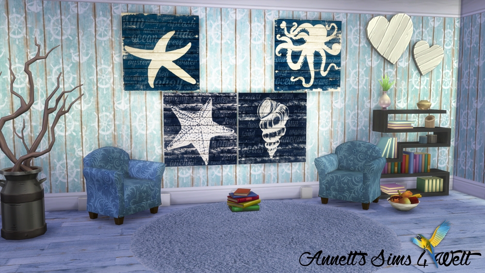 Sims 4 CC's - The Best: Gina Ritter Paintings 