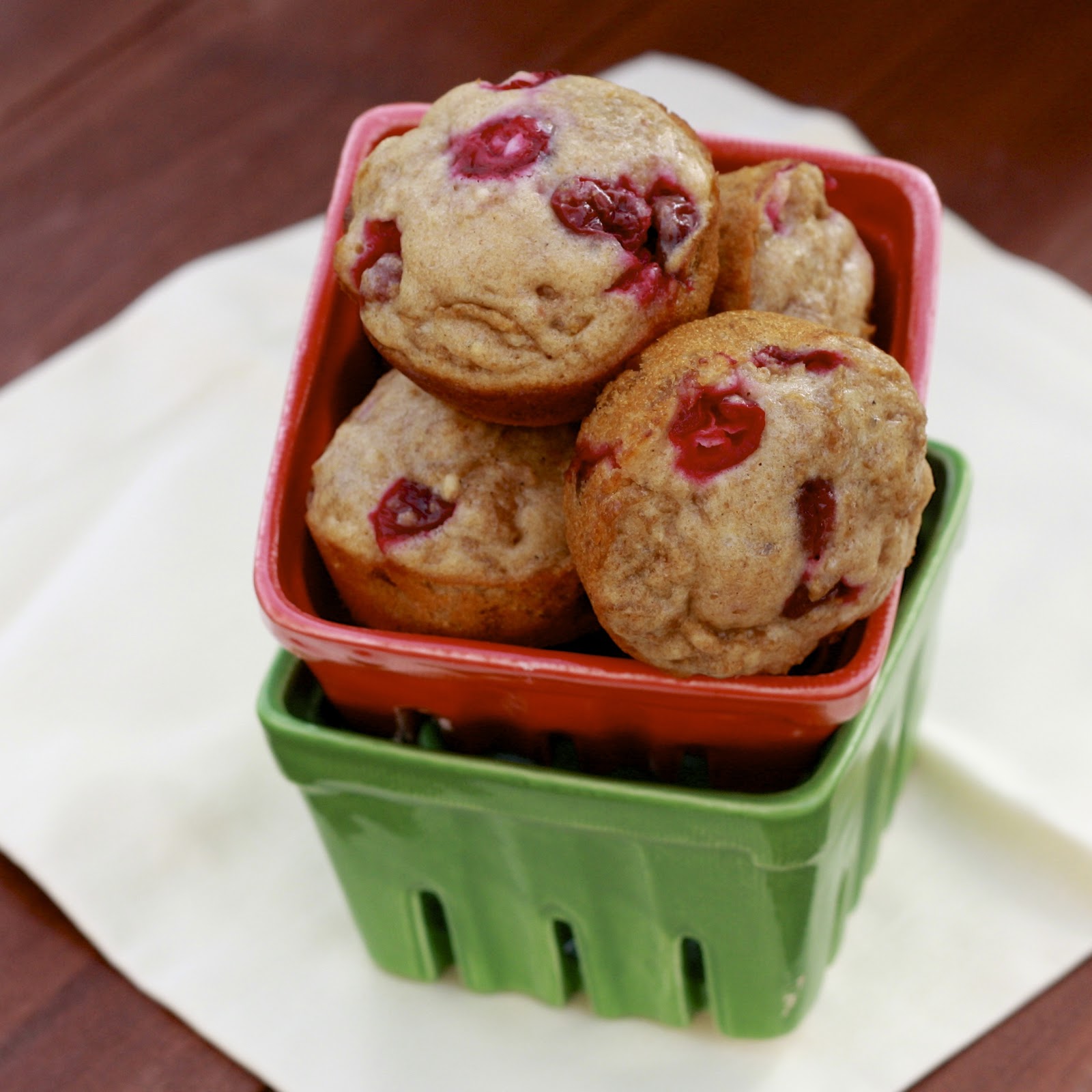 The Sweets Life: Cranberry Bran Muffins