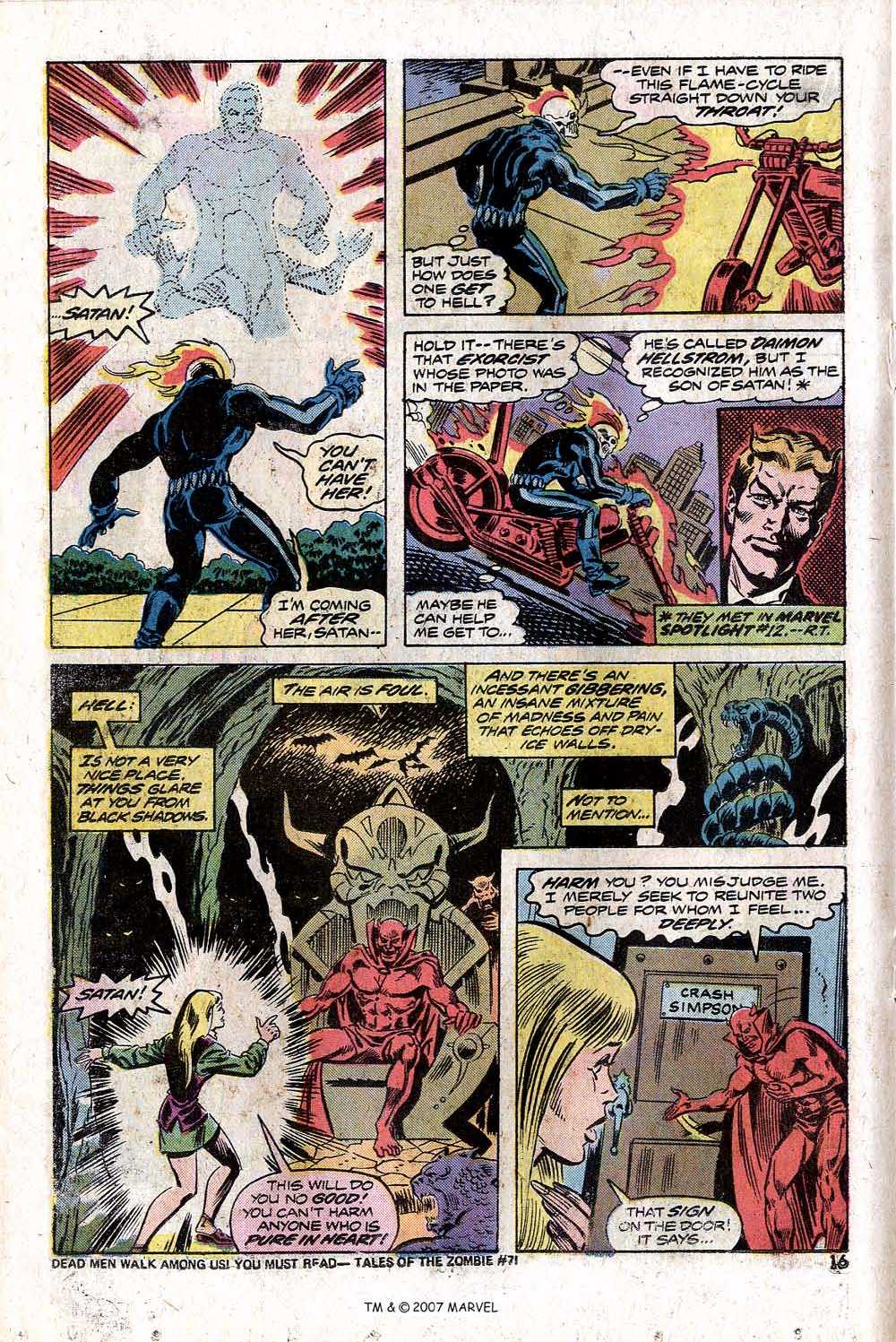 Read online Ghost Rider (1973) comic -  Issue #8 - 18