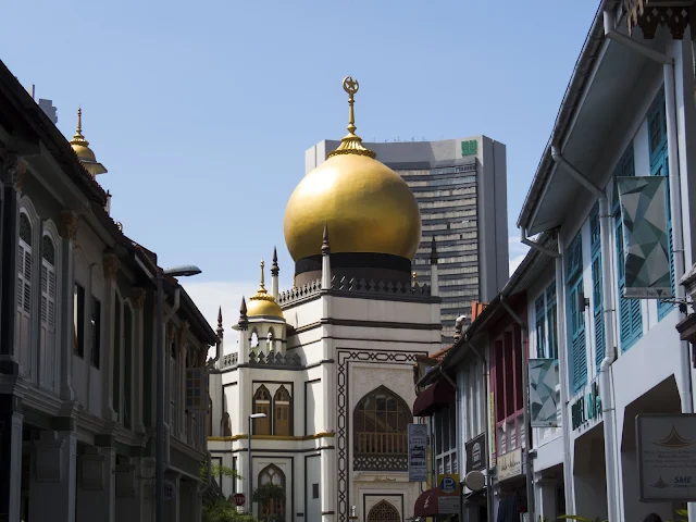 Sultan Mosque in Kampong Glam in Singapore