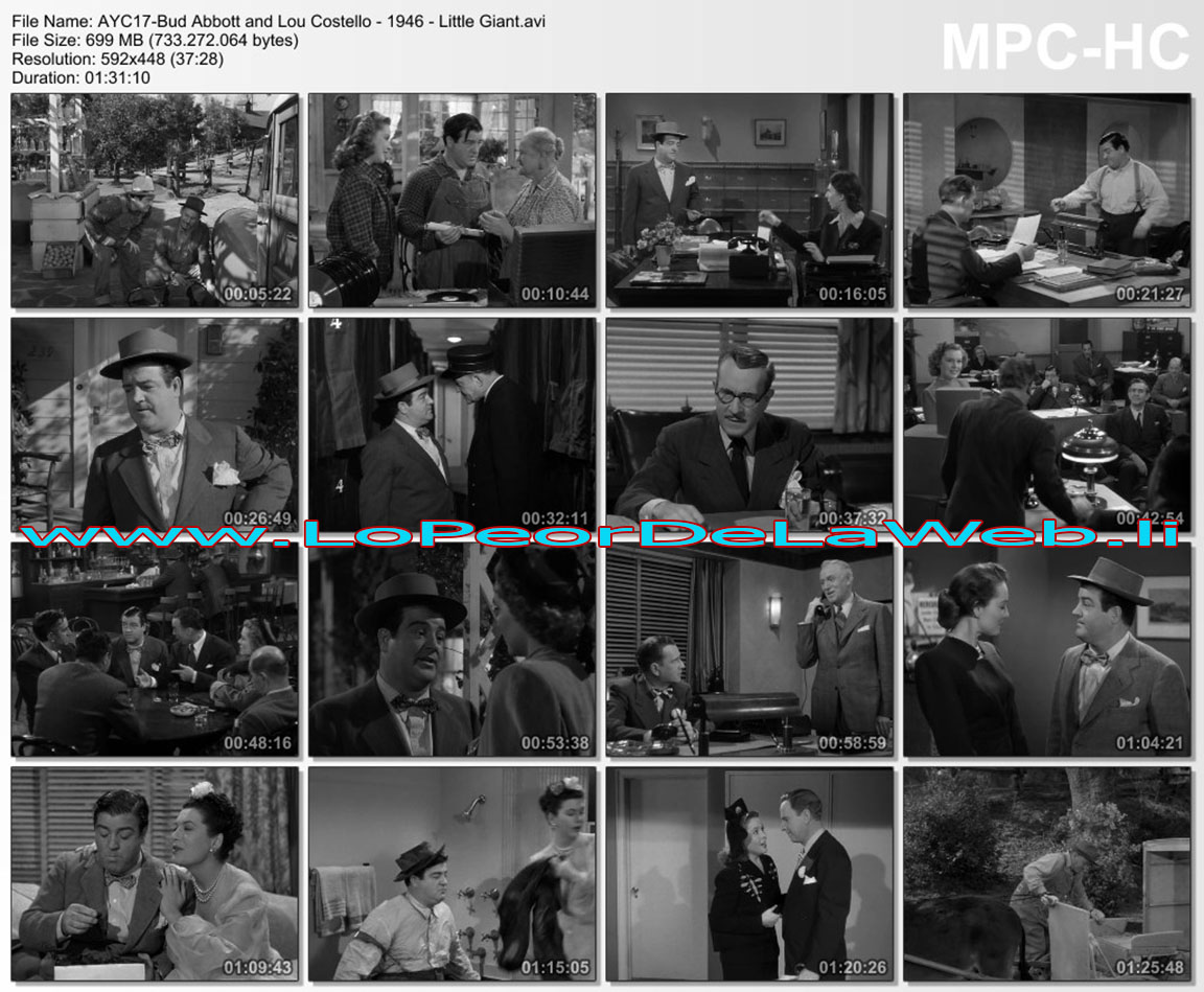 El Pequeño Fenómeno (Abbott y Costello /1946 / Little Giant)