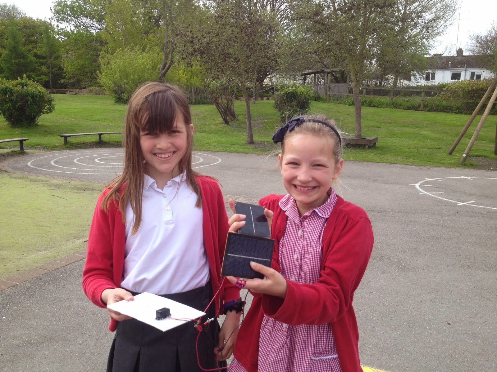 Watlington Primary School Hares class solar panel