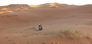 Marruecos, dunas de Erg Chebbi.