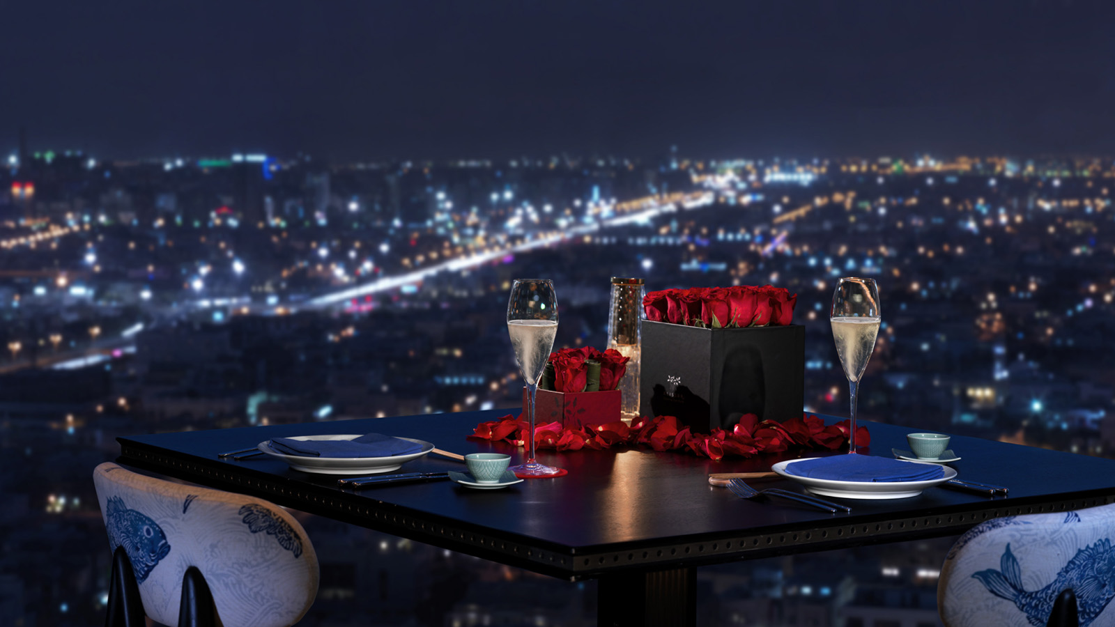 Culinary Treats Around The World Rooftop Dinner with Breathtaking