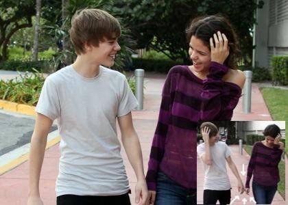 Justin Bieber Selena Gomez Kissing Pictures. Take that feud pics, justin