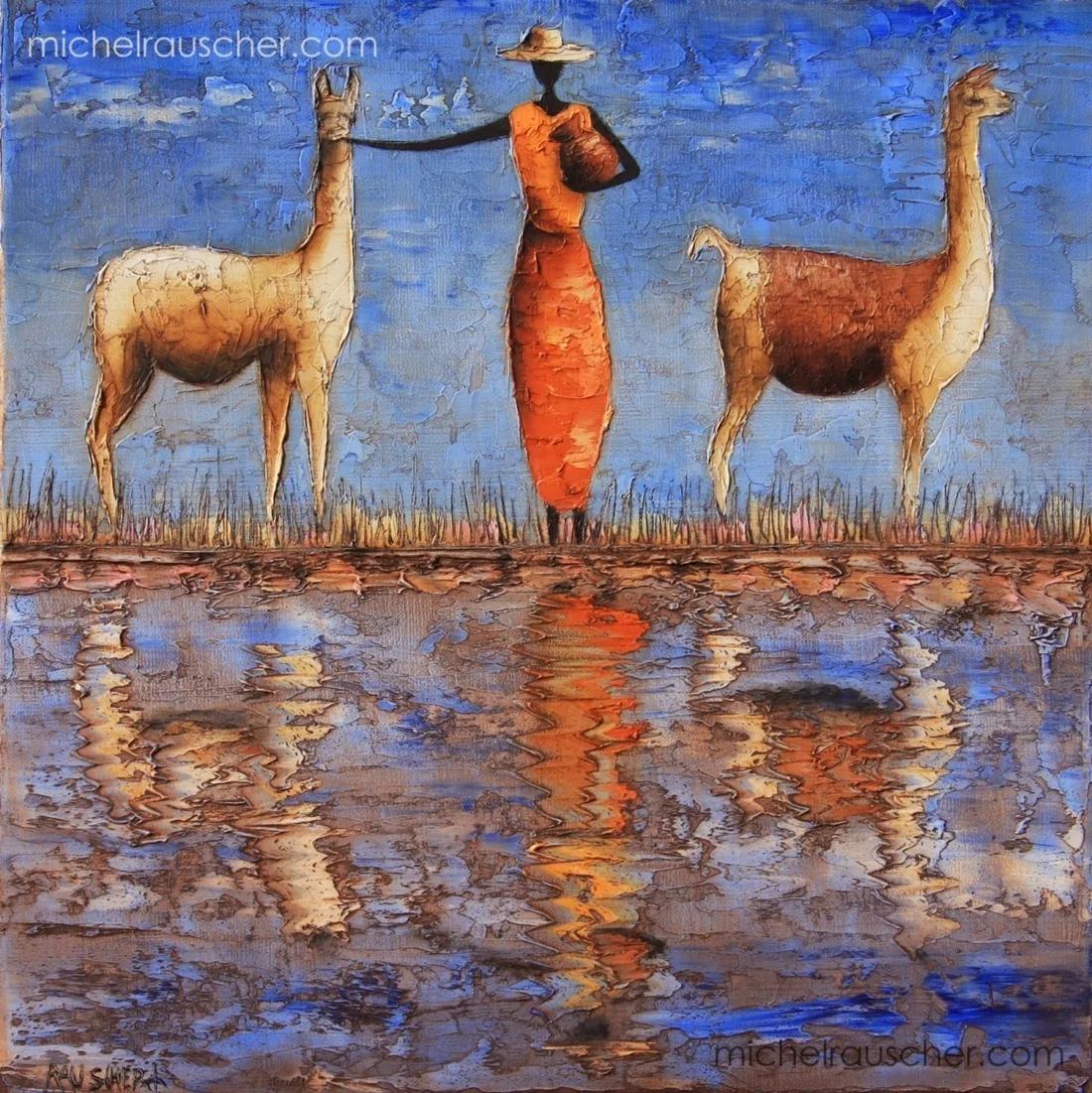 Michel Rauscher, 1957 | Abstract Figurative painter | Tutt'Art ...