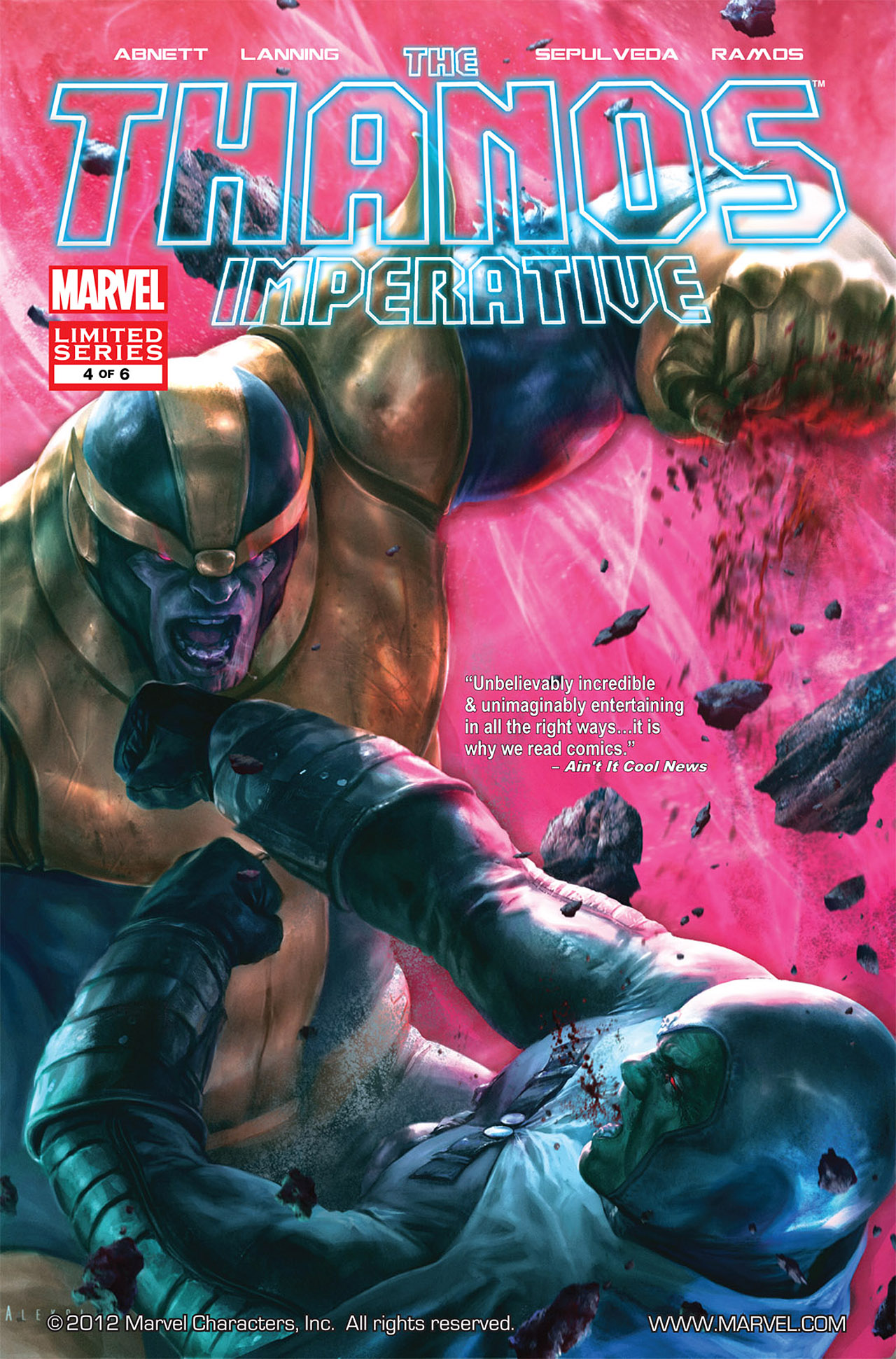 Read online The Thanos Imperative comic -  Issue #4 - 1