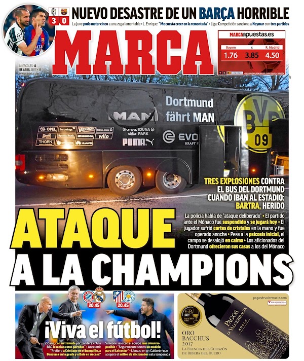Dortmund, Marca: "Ataque a la Champions"