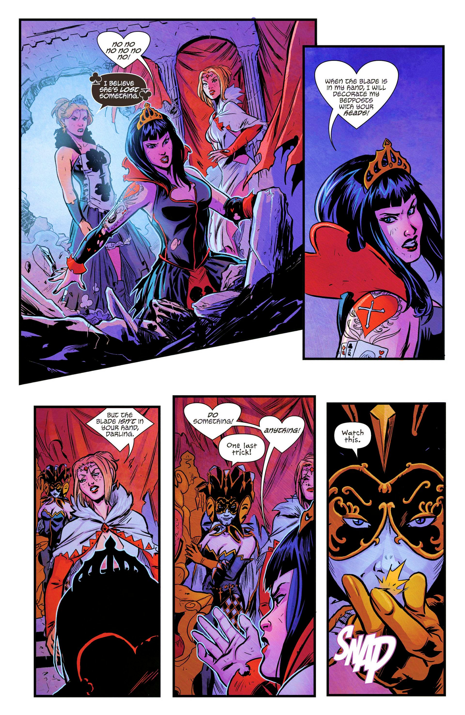 Read online Grimm Fairy Tales presents Wonderland: Clash of Queens comic -  Issue #5 - 20