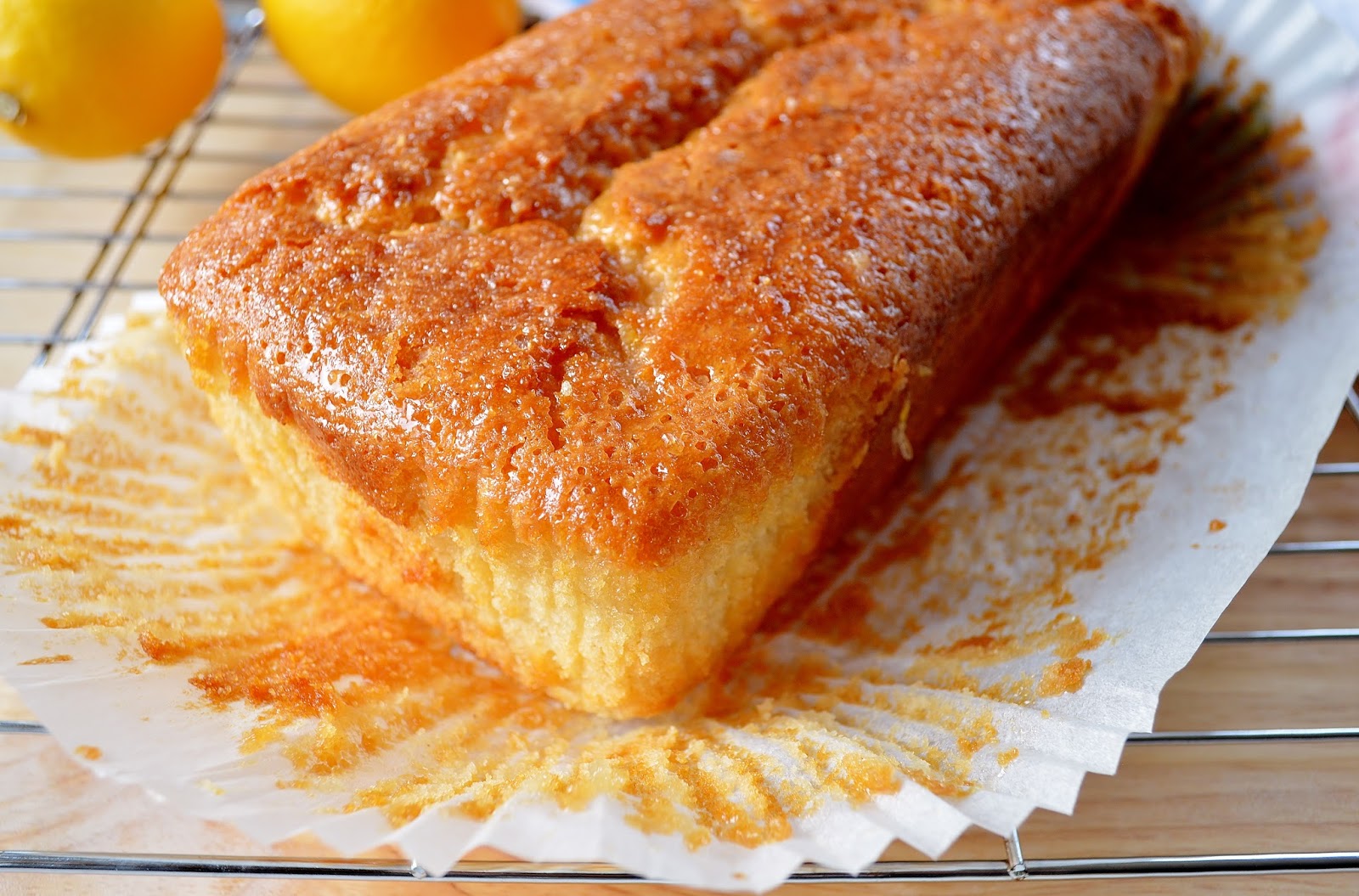 Vegan & Gluten Free Lemon Drizzle Cake GF Gluten Free SCD and Veggie