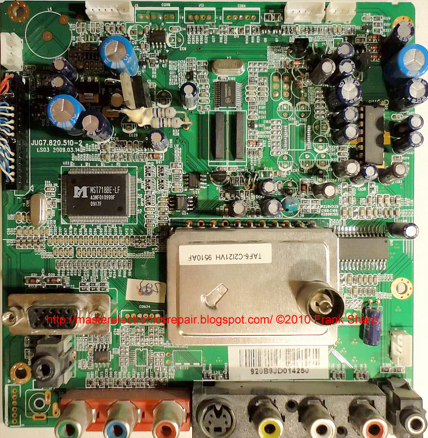 Master Electronics Repair !: REPAIRING / SERVICING TV SUPRA STV-LC1904W