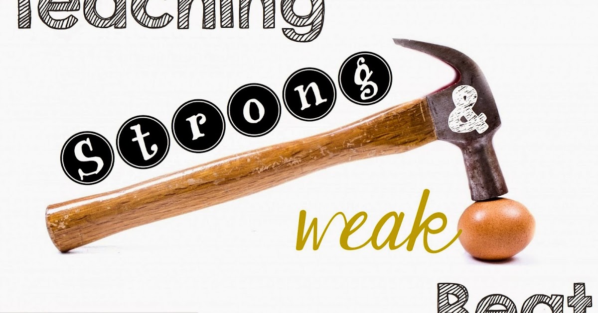 Teaching Strong and Weak Beat The Yellow Brick Road