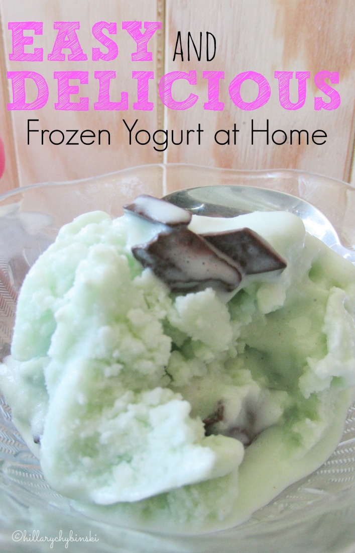 Making Frozen Yogurt at Home